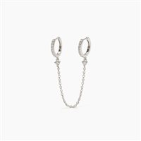 Mono orecchino Mabina Donna Passo a Due in Argento Zircone 563515 - 563515